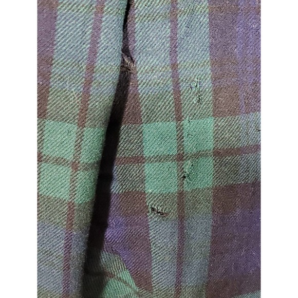 Scotch Green Plaid Tartan Wool Men's Pants For Crafting - Picture 5 of 8